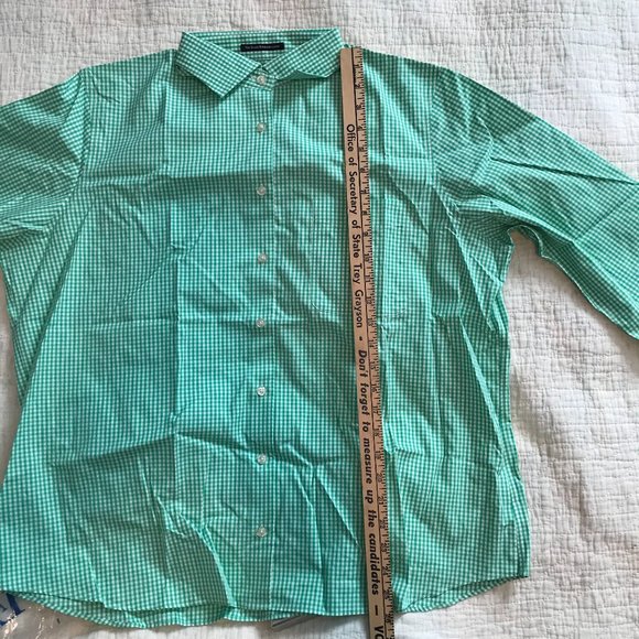 NWT Land's End No-Iron LS Shirt - Picture 5 of 9